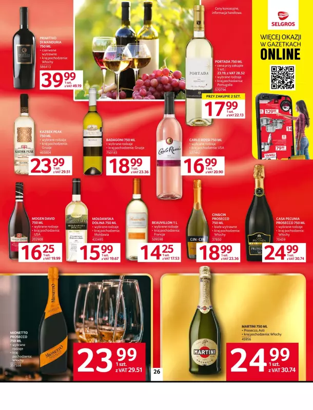 Selgros - gazetka promocyjna Oferta spożywcza od czwartku 11.09 do środy 24.09 - strona 28