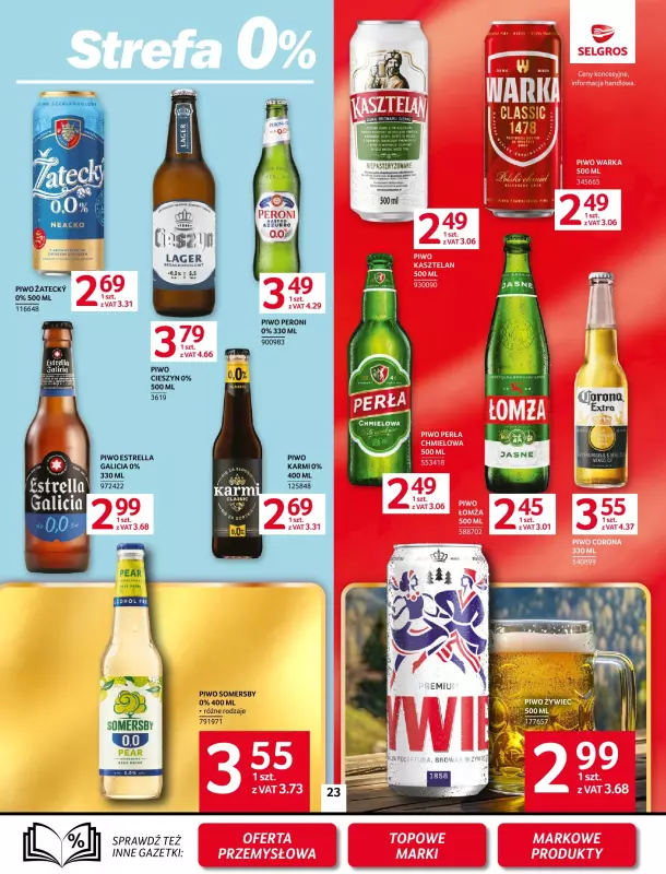 Selgros - gazetka promocyjna Oferta spożywcza od czwartku 11.09 do środy 24.09 - strona 25