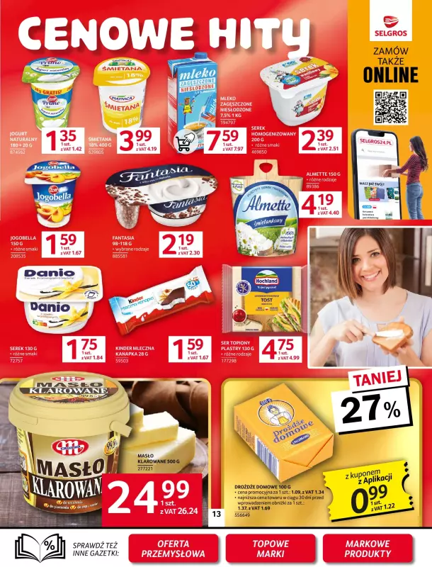Selgros - gazetka promocyjna Oferta spożywcza od czwartku 11.09 do środy 24.09 - strona 15