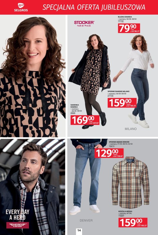 Selgros - gazetka promocyjna Specjalna oferta jubileuszowa od czwartku 11.09 do środy 24.09 - strona 14