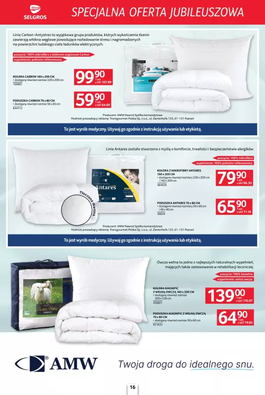 Selgros - gazetka promocyjna Specjalna oferta jubileuszowa od czwartku 11.09 do środy 24.09 - strona 16