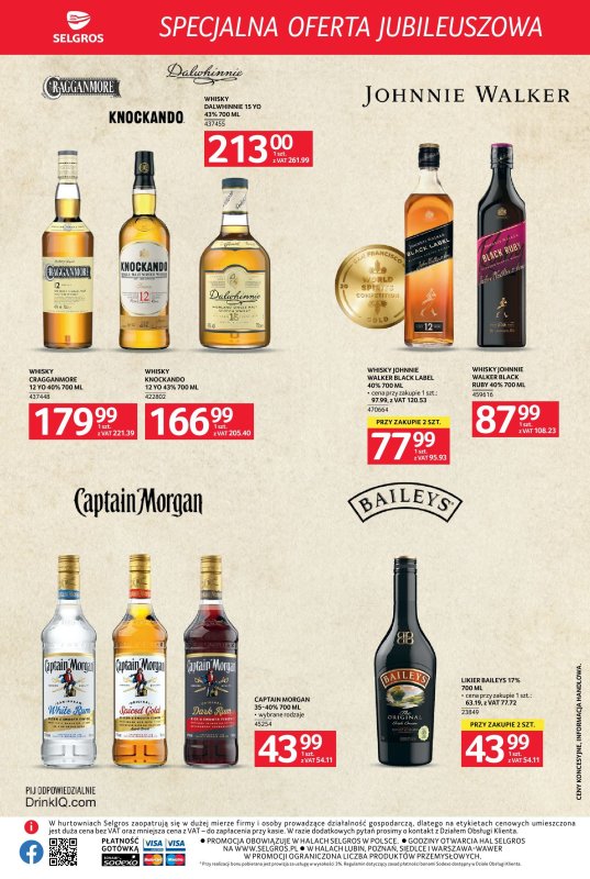 Selgros - gazetka promocyjna Specjalna oferta jubileuszowa od czwartku 11.09 do środy 24.09 - strona 13