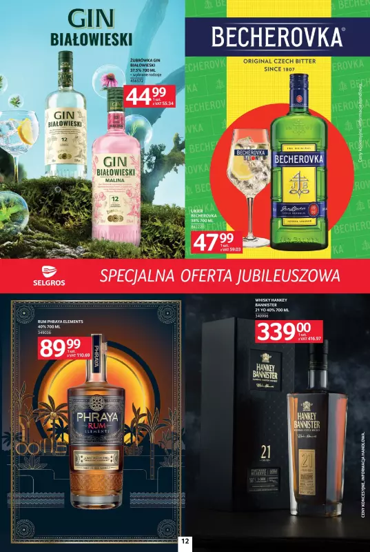 Selgros - gazetka promocyjna Specjalna oferta jubileuszowa od czwartku 11.09 do środy 24.09 - strona 12