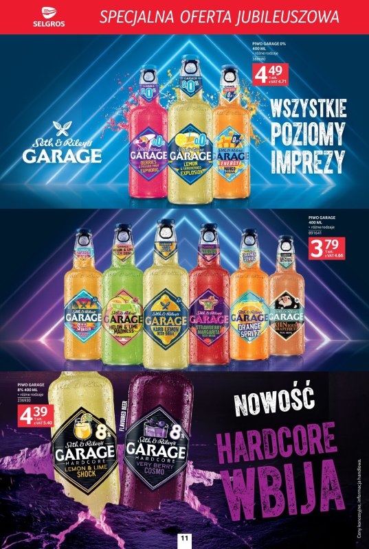 Selgros - gazetka promocyjna Specjalna oferta jubileuszowa od czwartku 11.09 do środy 24.09 - strona 11