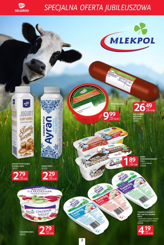 Selgros - gazetka promocyjna Specjalna oferta jubileuszowa od czwartku 11.09 do środy 24.09 - strona 2