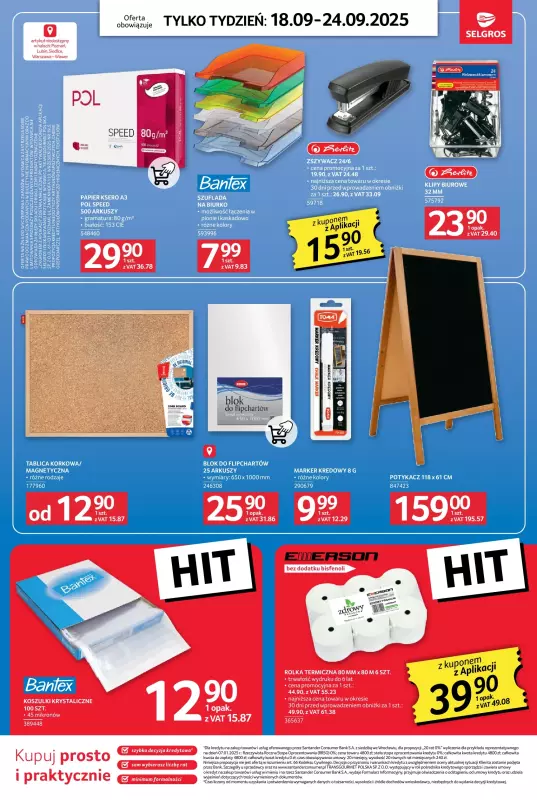 Selgros - gazetka promocyjna Jeszcze więcej super promocji! od czwartku 18.09 do środy 24.09 - strona 11