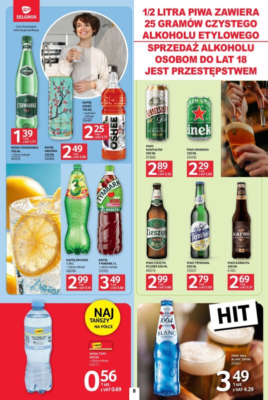 Selgros - gazetka promocyjna Jeszcze więcej super promocji! od czwartku 18.09 do środy 24.09 - strona 8