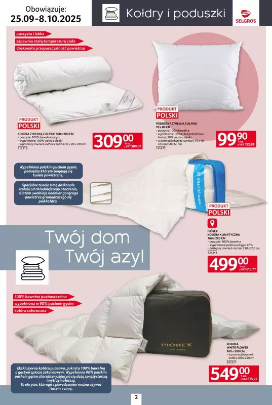 Selgros - gazetka promocyjna Katalog Home&Deco od czwartku 25.09 do środy 08.10 - strona 2