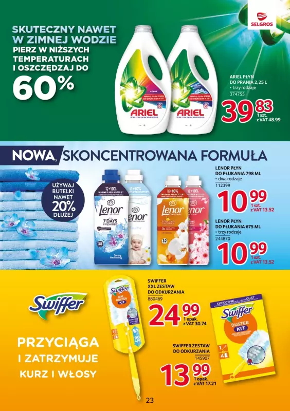 Selgros - gazetka promocyjna Katalog Markowe Produkty od czwartku 25.09 do środy 08.10 - strona 23