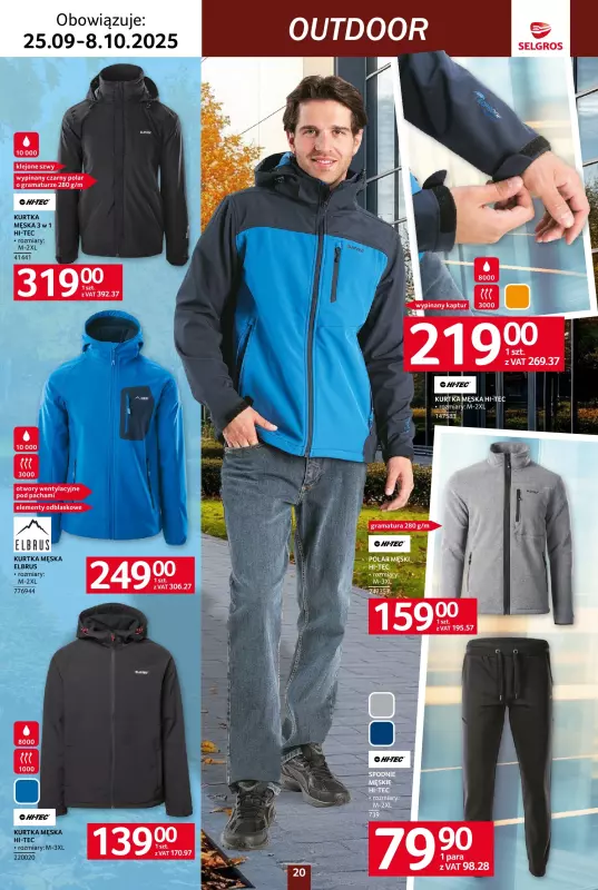 Selgros - gazetka promocyjna Katalog Tekstylia od czwartku 25.09 do środy 08.10 - strona 20