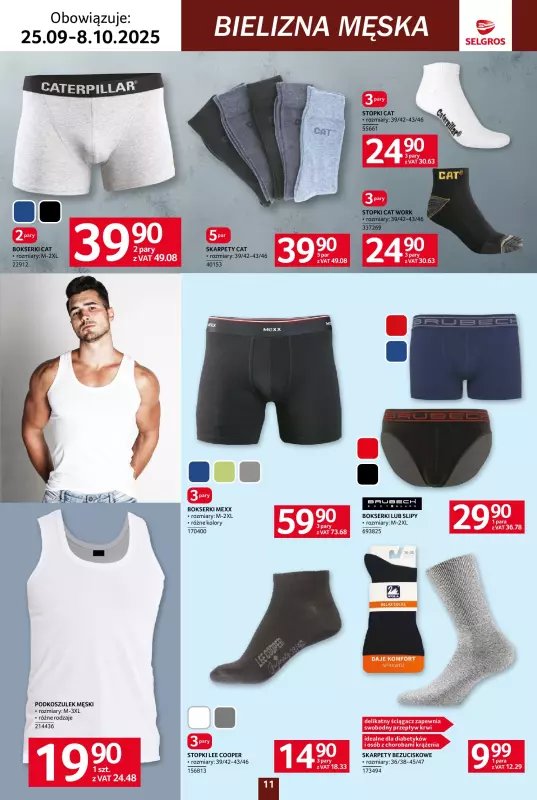 Selgros - gazetka promocyjna Katalog Tekstylia od czwartku 25.09 do środy 08.10 - strona 11