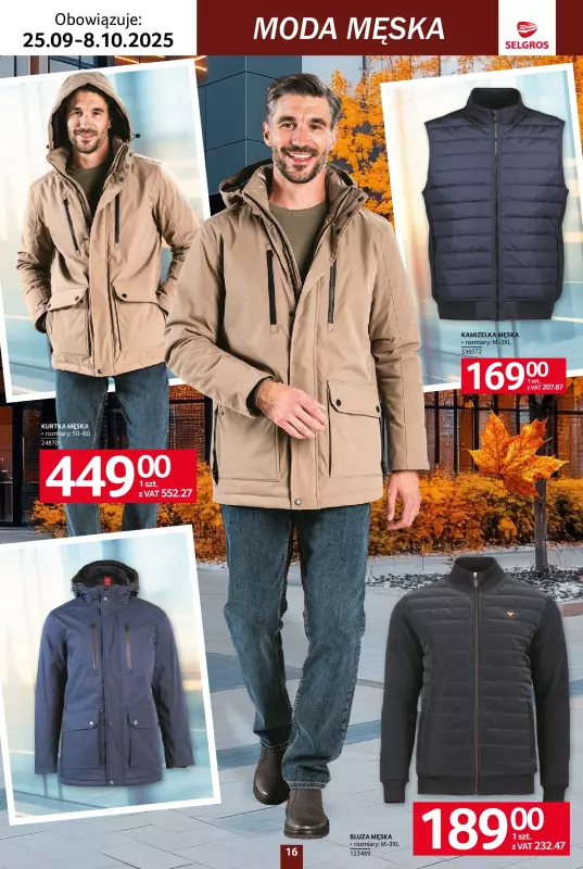 Selgros - gazetka promocyjna Katalog Tekstylia od czwartku 25.09 do środy 08.10 - strona 16
