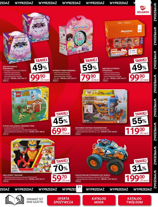 Selgros - gazetka promocyjna Oferta przemysłowa od czwartku 25.09 do środy 08.10 - strona 33