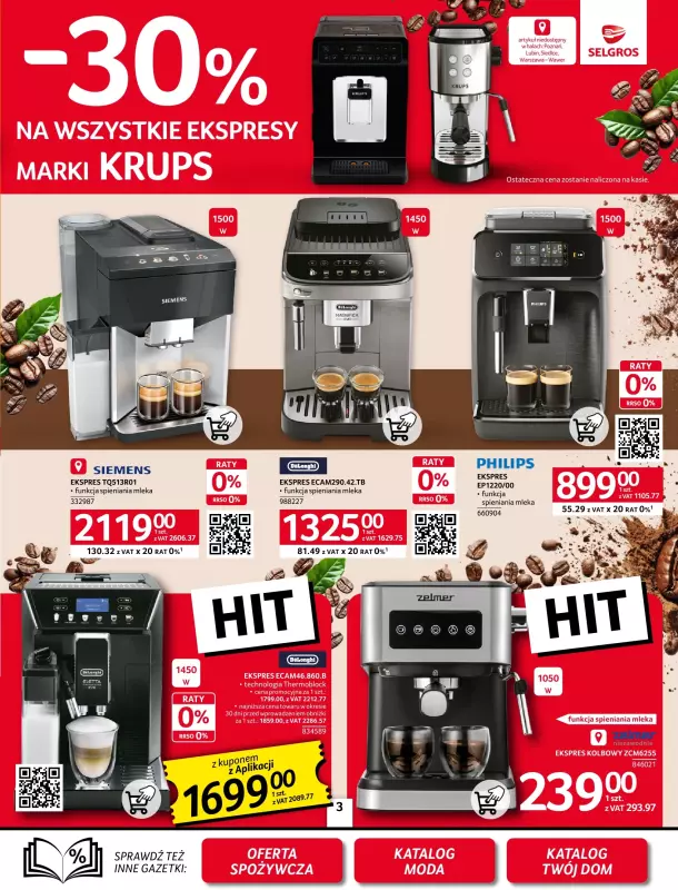 Selgros - gazetka promocyjna Oferta przemysłowa od czwartku 25.09 do środy 08.10 - strona 4
