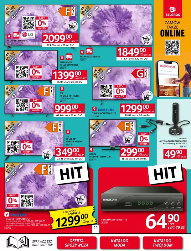 Selgros - gazetka promocyjna Oferta przemysłowa od czwartku 25.09 do środy 08.10 - strona 13