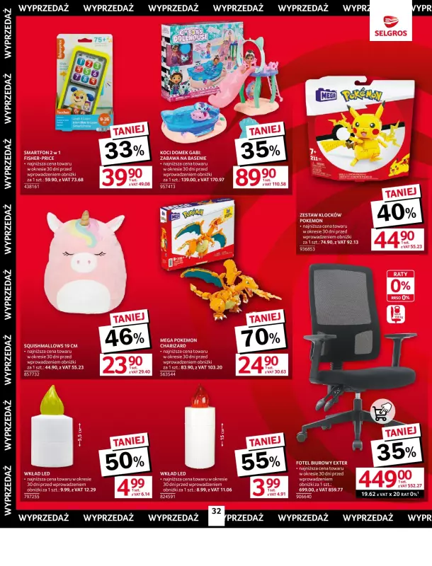 Selgros - gazetka promocyjna Oferta przemysłowa od czwartku 25.09 do środy 08.10 - strona 34