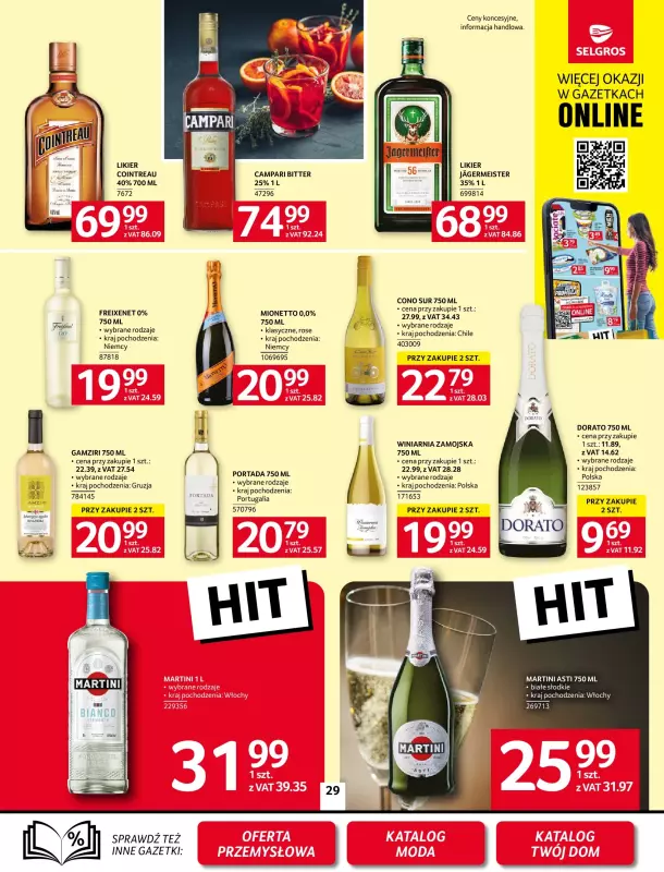 Selgros - gazetka promocyjna Oferta spożywcza od poniedziałku 22.09 do środy 08.10 - strona 29