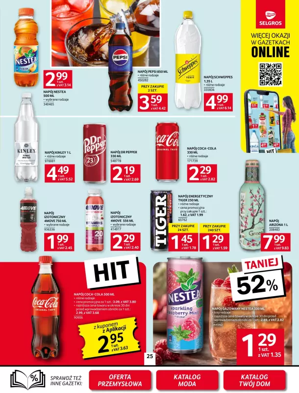 Selgros - gazetka promocyjna Oferta spożywcza od poniedziałku 22.09 do środy 08.10 - strona 25