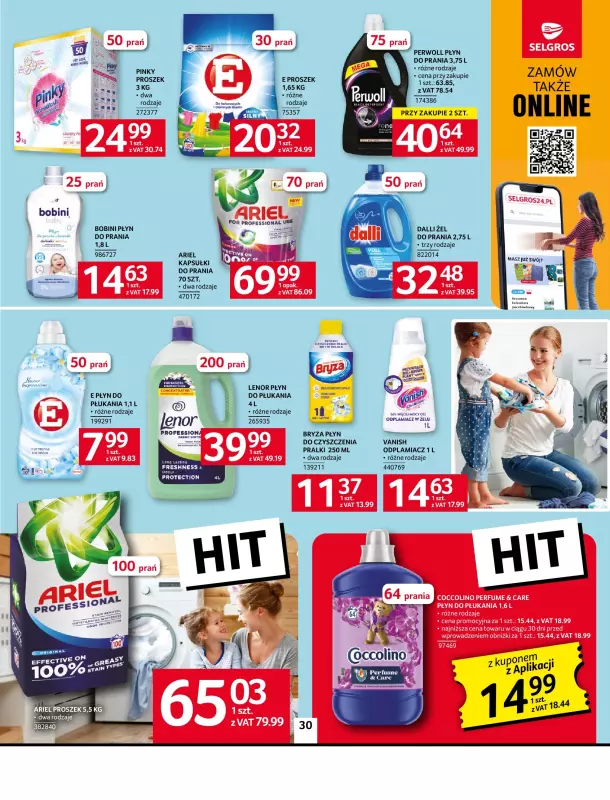 Selgros - gazetka promocyjna Oferta spożywcza od poniedziałku 22.09 do środy 08.10 - strona 30