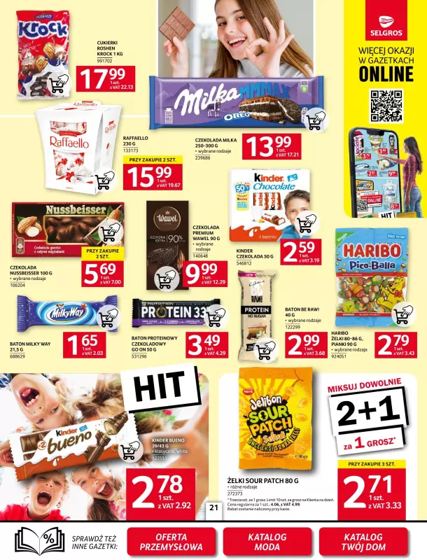 Selgros - gazetka promocyjna Oferta spożywcza od poniedziałku 22.09 do środy 08.10 - strona 21