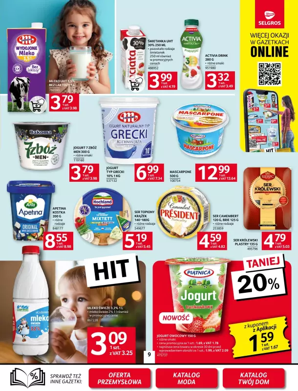 Selgros - gazetka promocyjna Oferta spożywcza od poniedziałku 22.09 do środy 08.10 - strona 9