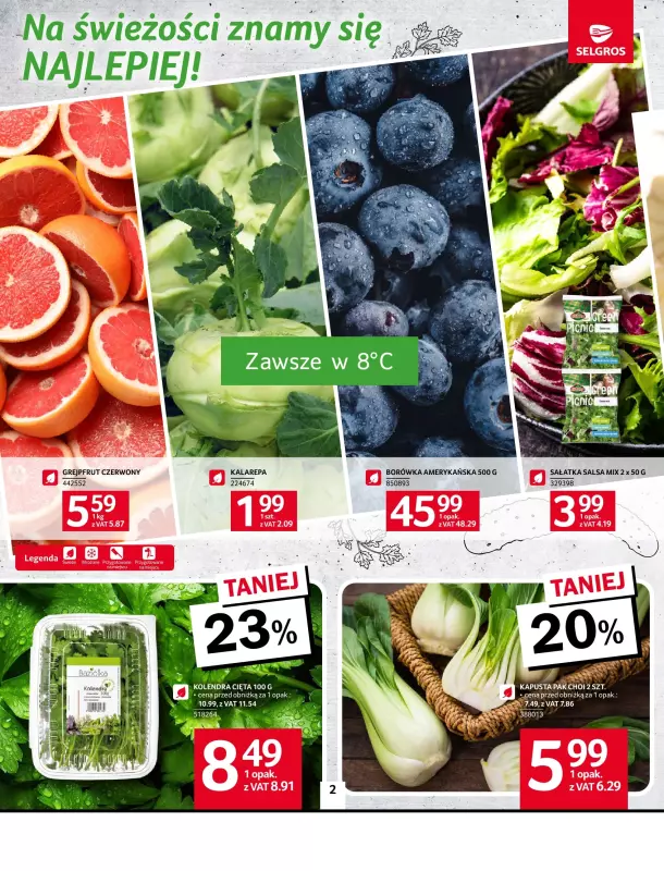 Selgros - gazetka promocyjna Oferta spożywcza od poniedziałku 22.09 do środy 08.10 - strona 2