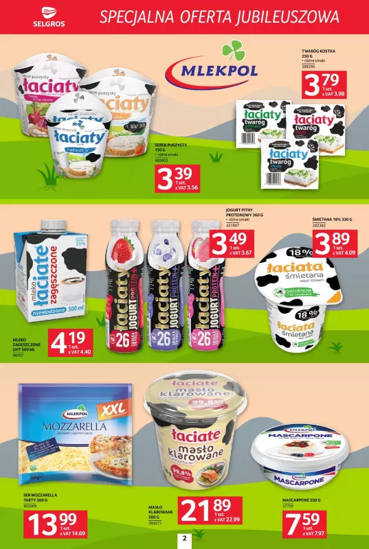 Selgros - gazetka promocyjna Specjalna oferta jubileuszowa od czwartku 25.09 do środy 08.10 - strona 2