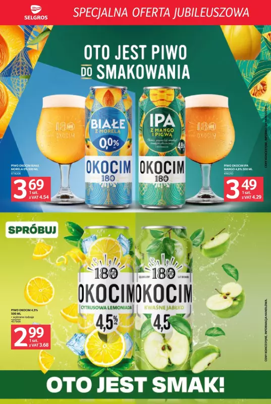Selgros - gazetka promocyjna Specjalna oferta jubileuszowa od czwartku 25.09 do środy 08.10 - strona 7