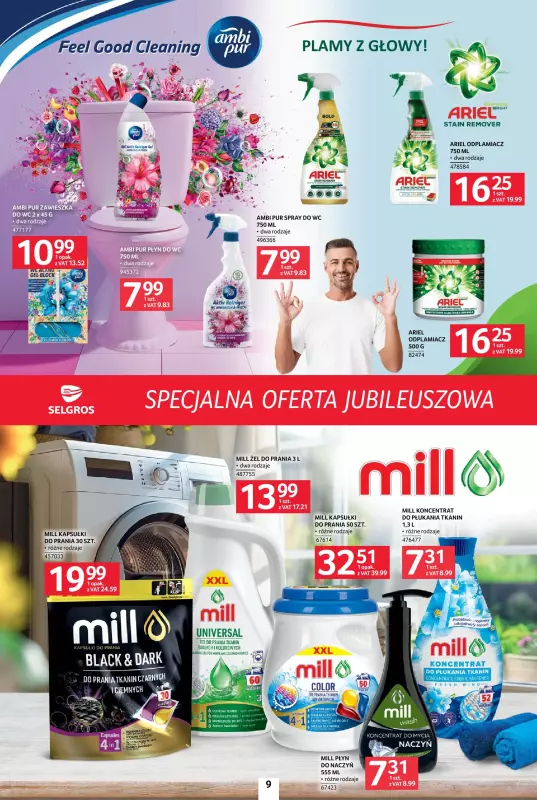 Selgros - gazetka promocyjna Specjalna oferta jubileuszowa od czwartku 25.09 do środy 08.10 - strona 9