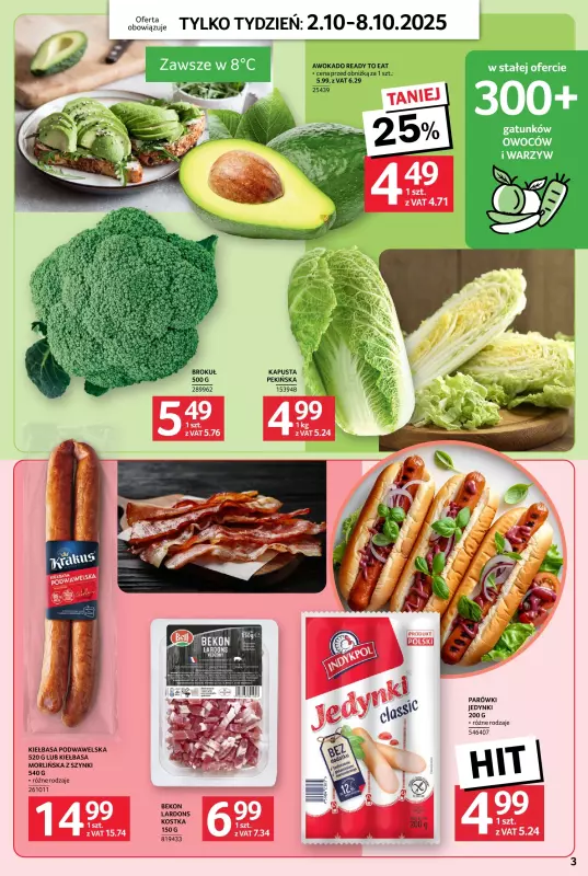 Selgros - gazetka promocyjna Jeszcze więcej super promocji! od czwartku 02.10 do środy 08.10 - strona 3