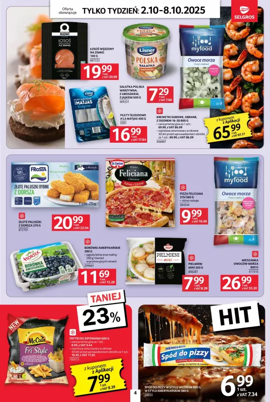 Selgros - gazetka promocyjna Jeszcze więcej super promocji! od czwartku 02.10 do środy 08.10 - strona 4