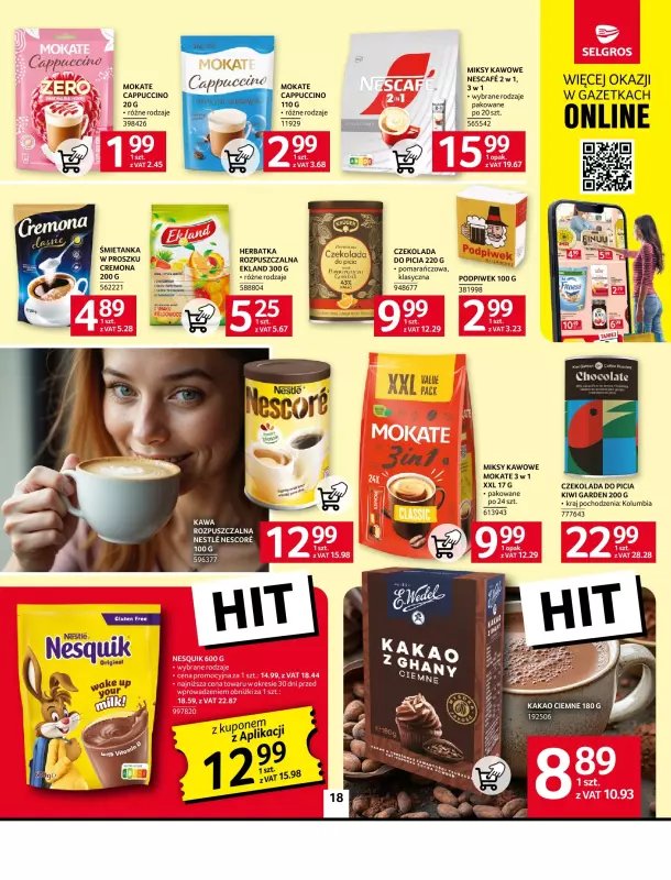 Selgros - gazetka promocyjna Oferta spożywcza od czwartku 09.10 do środy 22.10 - strona 18
