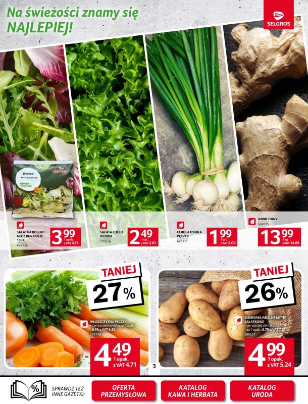 Selgros - gazetka promocyjna Oferta spożywcza od czwartku 09.10 do środy 22.10 - strona 3