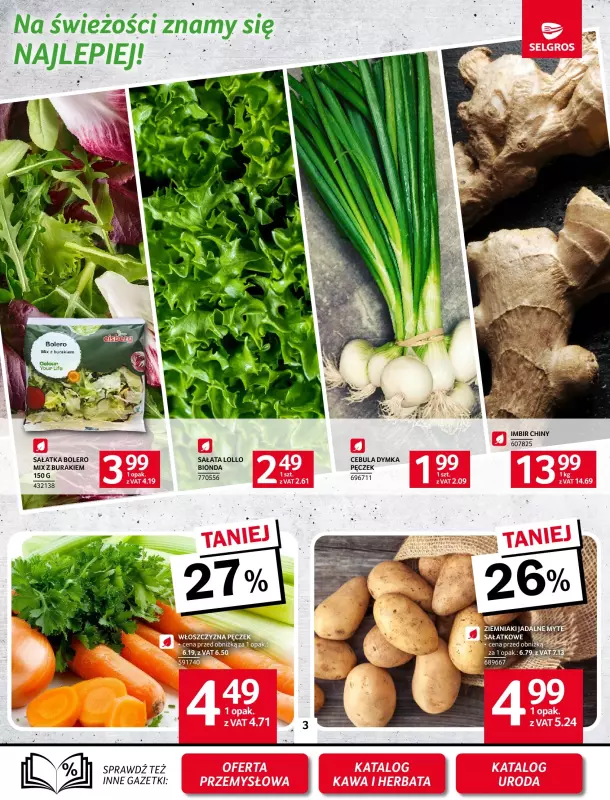 Selgros - gazetka promocyjna Oferta spożywcza od czwartku 09.10 do środy 22.10 - strona 3