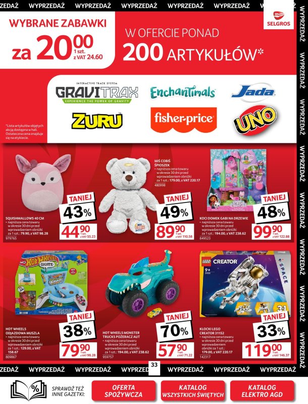 Selgros - gazetka promocyjna Oferta przemysłowa od czwartku 09.10 do środy 22.10 - strona 33