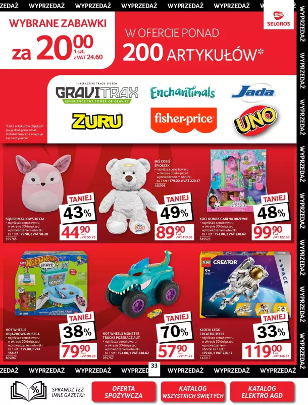 Selgros - gazetka promocyjna Oferta przemysłowa od czwartku 09.10 do środy 22.10 - strona 33
