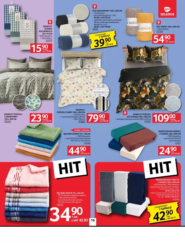 Selgros - gazetka promocyjna Oferta przemysłowa od czwartku 09.10 do środy 22.10 - strona 16