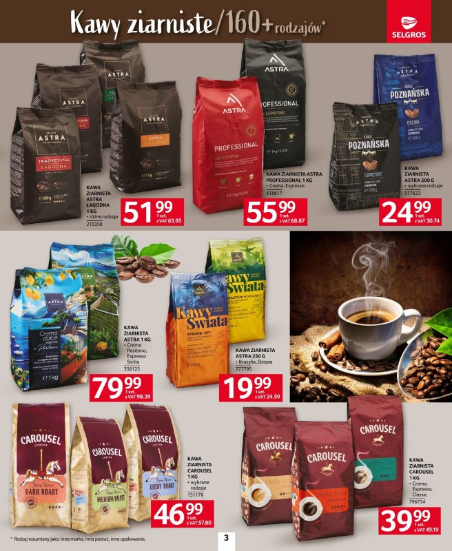 Selgros - gazetka promocyjna Katalog Kawa i Herbata od czwartku 09.10 do środy 22.10 - strona 3