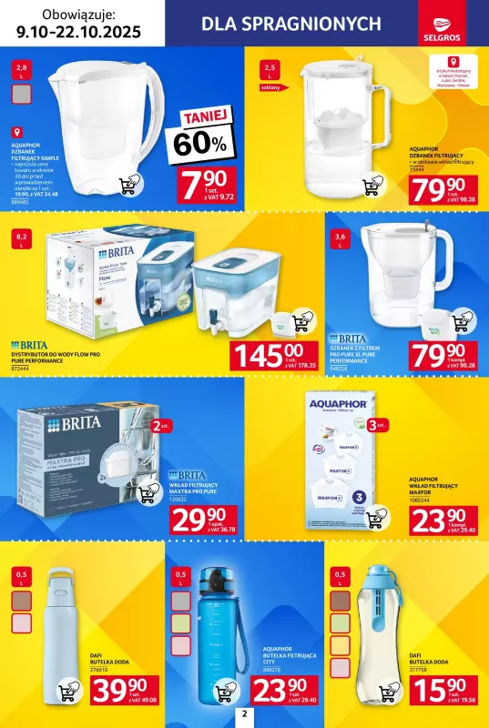 Selgros - gazetka promocyjna Katalog Elektro AGD od czwartku 09.10 do środy 22.10 - strona 2
