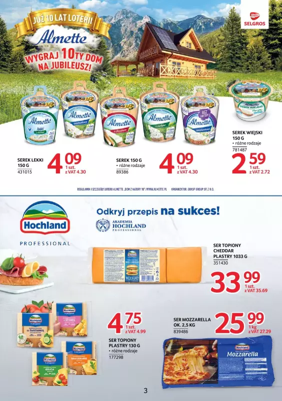 Selgros - gazetka promocyjna Katalog Markowe Produkty od czwartku 09.10 do środy 22.10 - strona 3