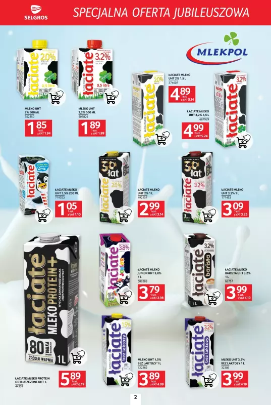 Selgros - gazetka promocyjna Specjalna Oferta Jubileuszowa od czwartku 09.10 do środy 22.10 - strona 2