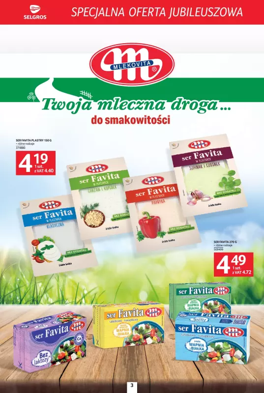 Selgros - gazetka promocyjna Specjalna Oferta Jubileuszowa od czwartku 09.10 do środy 22.10 - strona 3