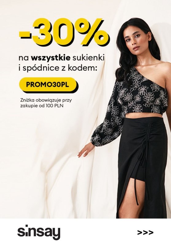 Sinsay gazetka promocyjna 02.07 ️ Promocje lipiec | Blix.pl