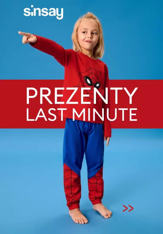 Sinsay - gazetka promocyjna Prezenty Last Minute od czwartku 19.12 