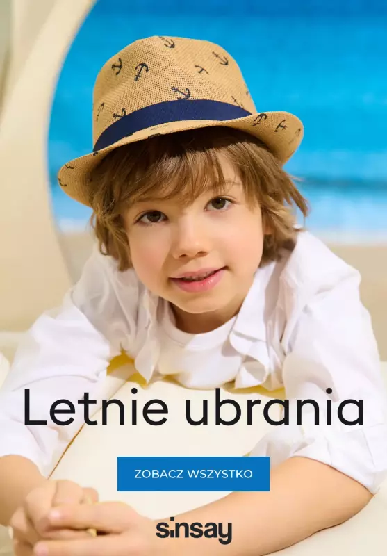Sinsay - gazetka promocyjna Letnie ubrania od 5,99 zł od poniedziałku 02.06 do niedzieli 08.06