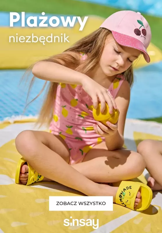 Sinsay - gazetka promocyjna Plażowy niezbędnik od wtorku 03.06 do poniedziałku 09.06