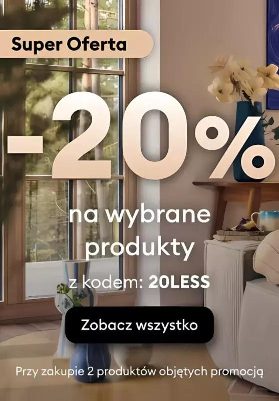 Sinsay - gazetka promocyjna -20% na wybrane produkty  