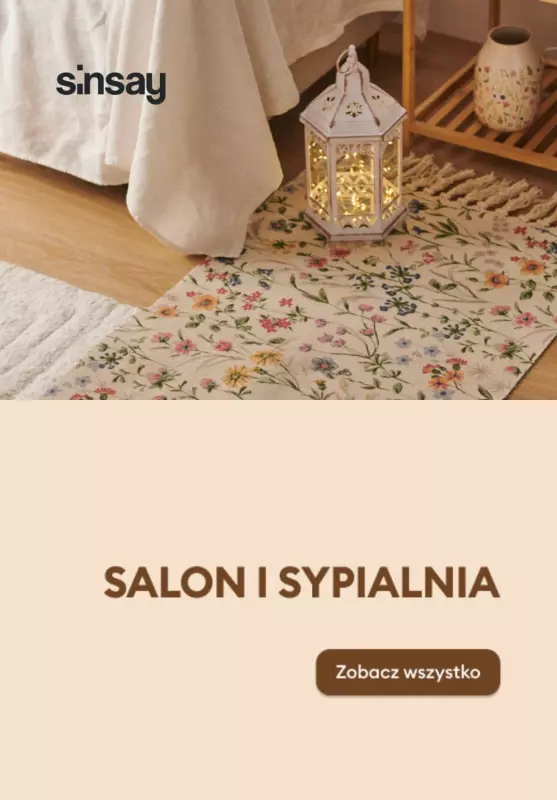Sinsay - gazetka promocyjna Wystrój wnętrza  