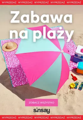 Sinsay - gazetka promocyjna Zabawa na plaży - WYPRZEDAŻ od soboty 28.06 