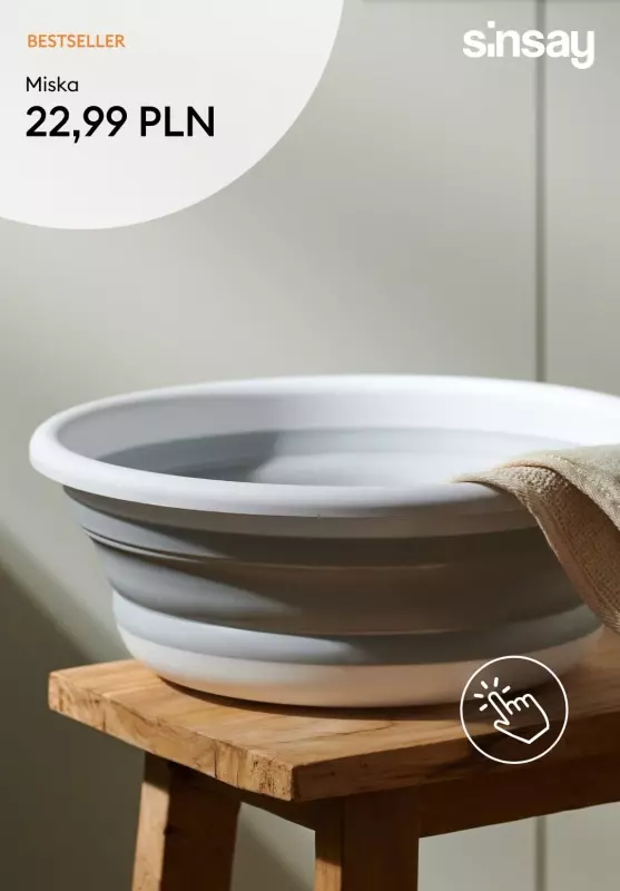 Sinsay - gazetka promocyjna Bestsellery do domu - temu się nie oprzesz! od piątku 04.07 do czwartku 10.07 - strona 9